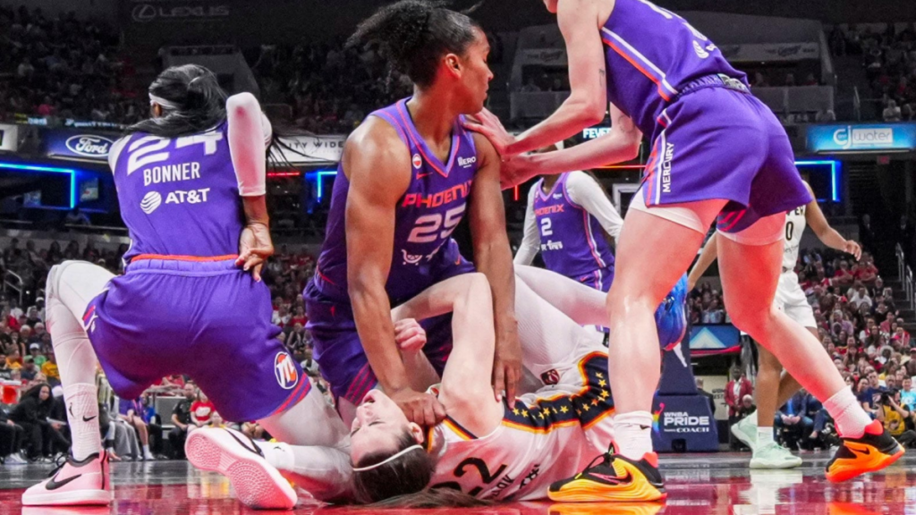 Alyssa Thomas suspended one game for putting fist into Caitlin Clark’s throat
