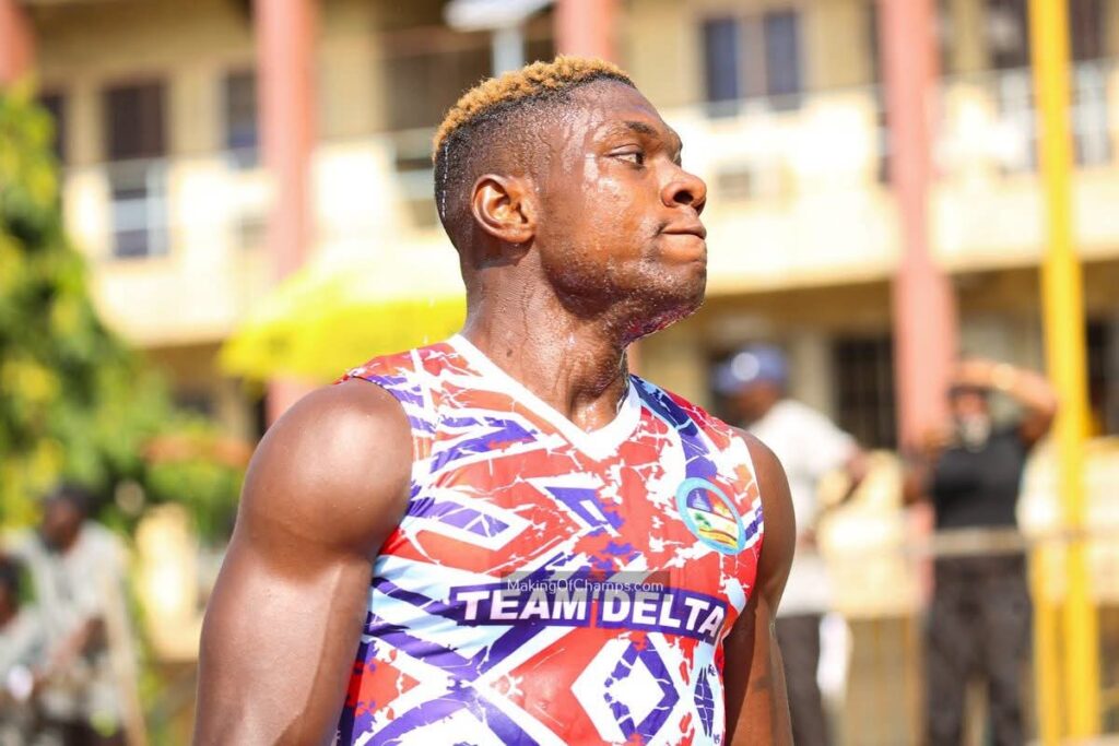 Ashe blazes to historic 9.93s to win national title in Lagos Ashe blazes to historic 9.93s to win national title in Lagos