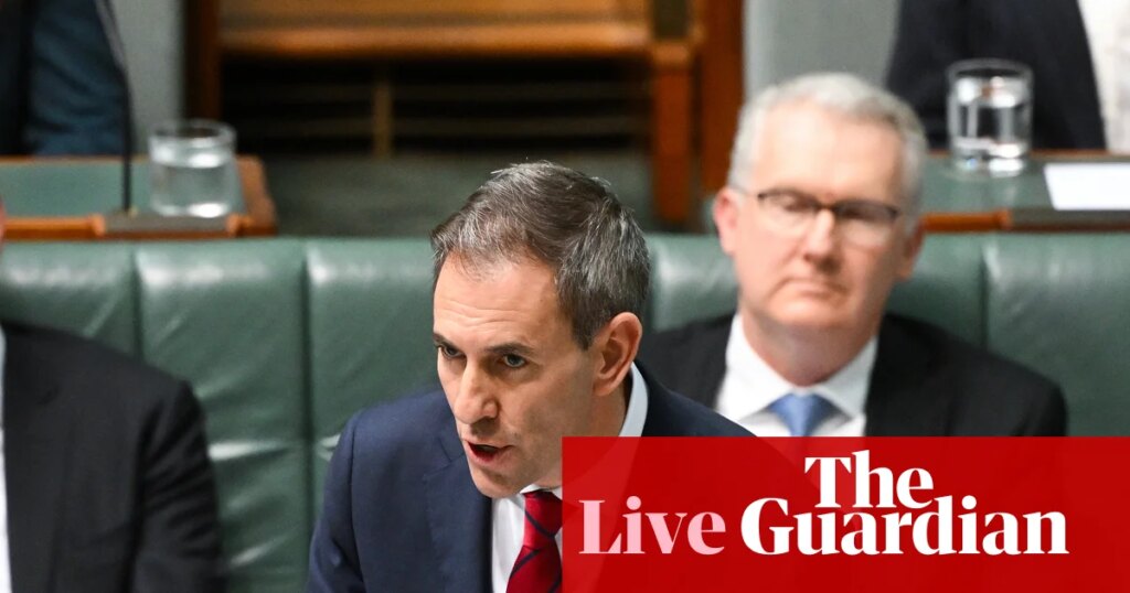 Australia politics live: Chalmers says opposition having ‘meltdown’ not marketing problem as Coalition targets Labor on housing | Australia news