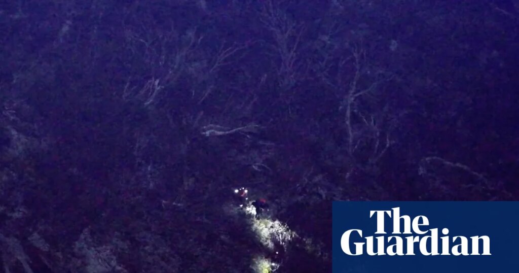 Australian rescue team uses AI-powered drone to find lost hikers – video | Australia news