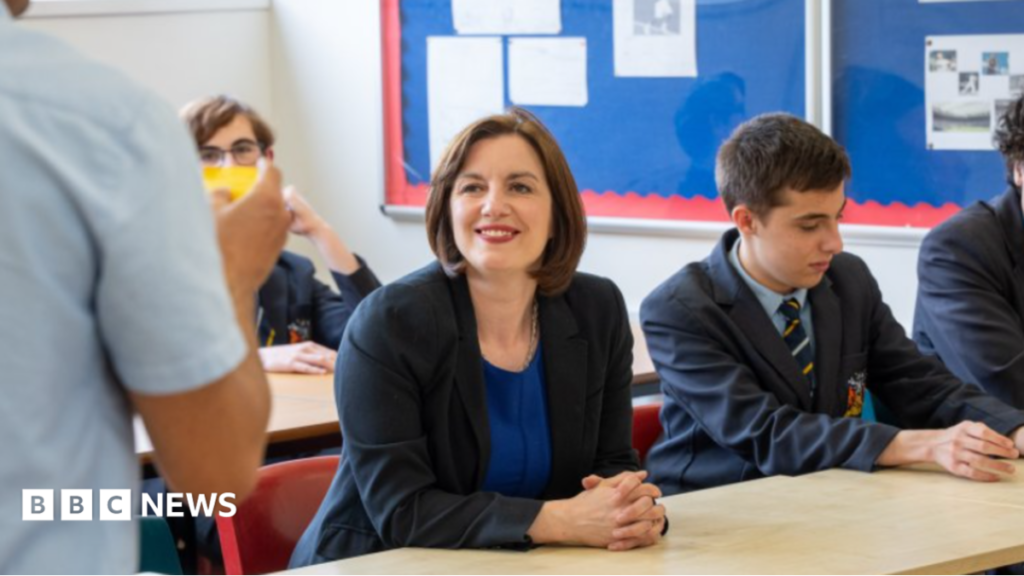 Education secretary says she’ll turn Tory leader’s insult into a T-shirt