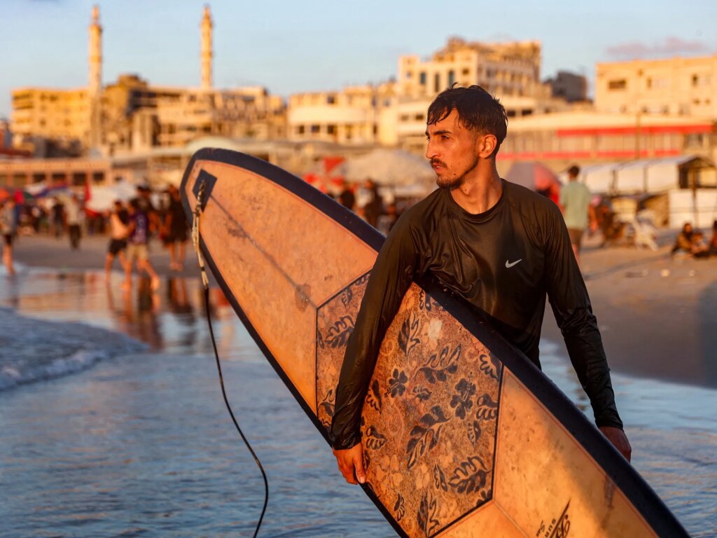 Gaza’s surfers seek solace from war in the Mediterranean Sea | Sport News Gaza’s surfers seek solace from war in the Mediterranean Sea | Sport News