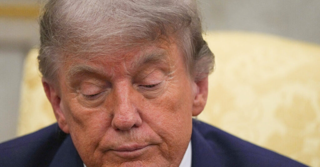 How Trump’s Political Agenda Is Shaped by His Own Obsessions