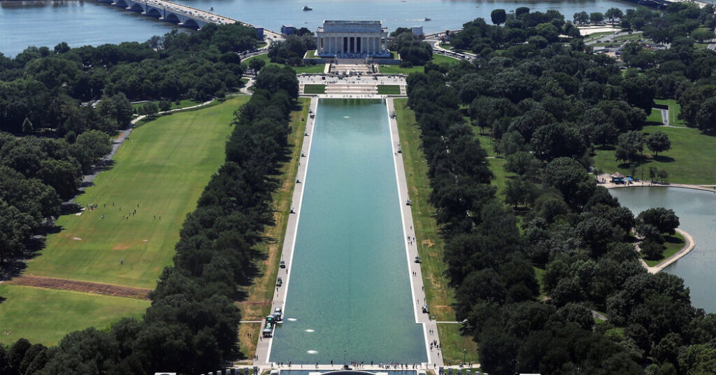 How the Reflecting Pool Turned Green: Missing ‘Bubblers’ and a Rush Job