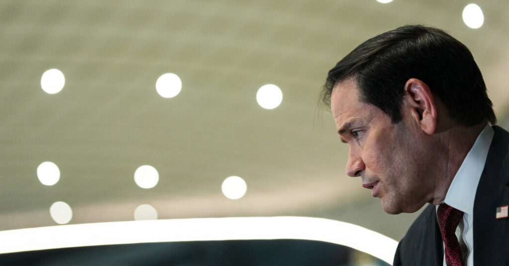 In Middle East, Rubio Says ‘No Country’ Can Charge for Hormuz Traffic