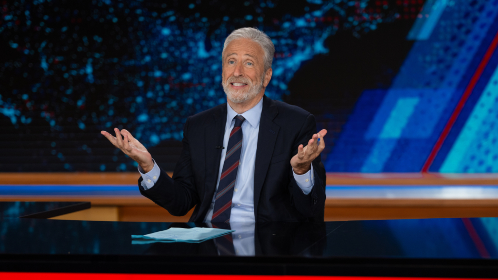 Jon Stewart Hits at Donald Trump’s Reflecting Pool Renovation