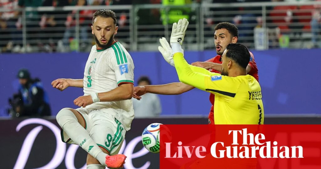 Jordan 1-2 Algeria: World Cup 2026 – as it happened | World Cup 2026 Jordan 1-2 Algeria: World Cup 2026 – as it happened | World Cup 2026