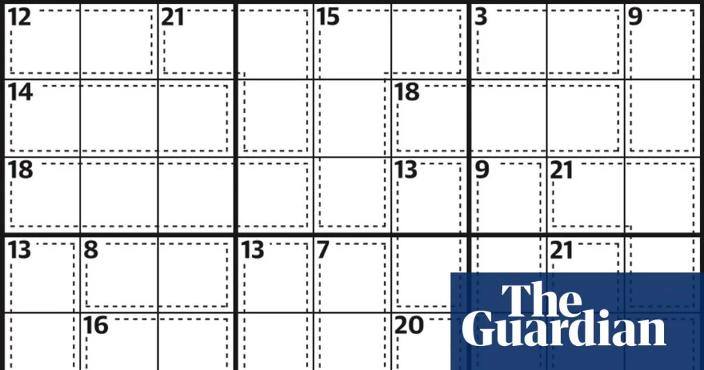Killer sudoku 1,028 | Life and style