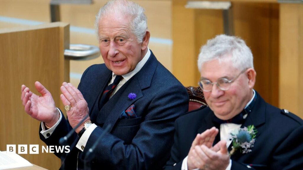 King urges MSPs to help build a ‘fair and prosperous society’