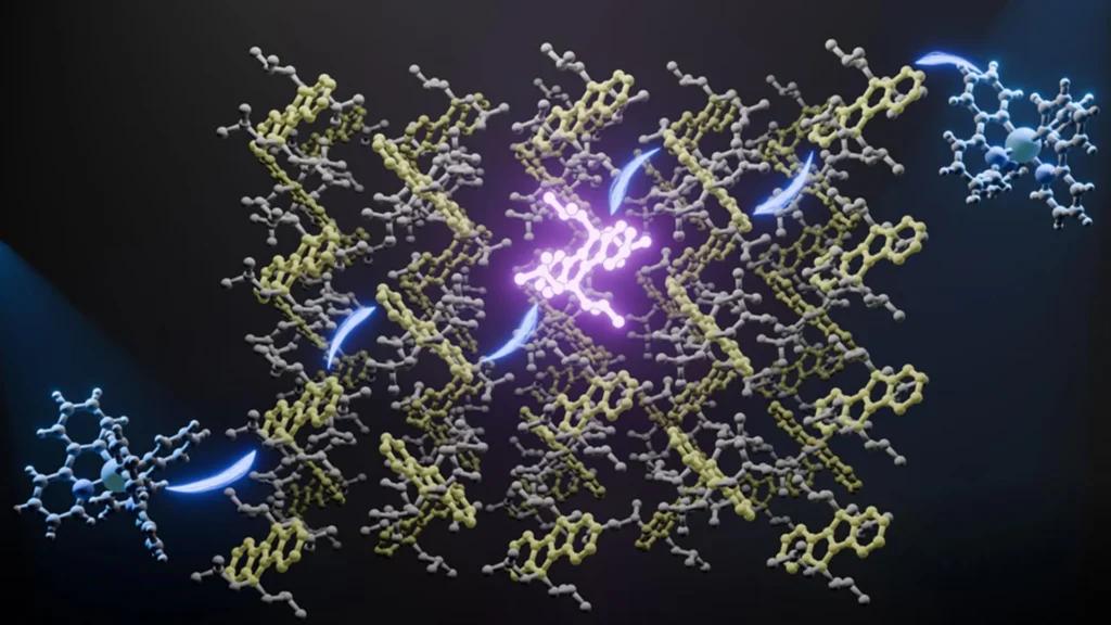 New solid-state material converts sunlight into higher-energy UV light
