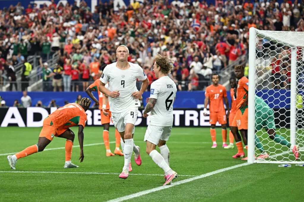 Norway secure World Cup last-16 spot with hard-fought win over Ivory Coast Norway secure World Cup last-16 spot with hard-fought win over Ivory Coast