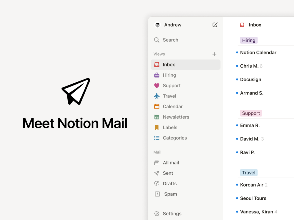 Notion Mail shuts down amid agent takeover