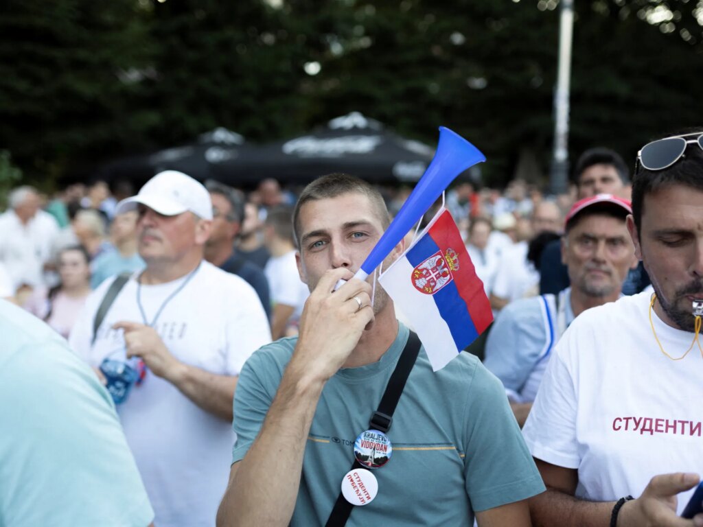 Protesters in Serbia doubt Vucic resignation will bring change | Protests