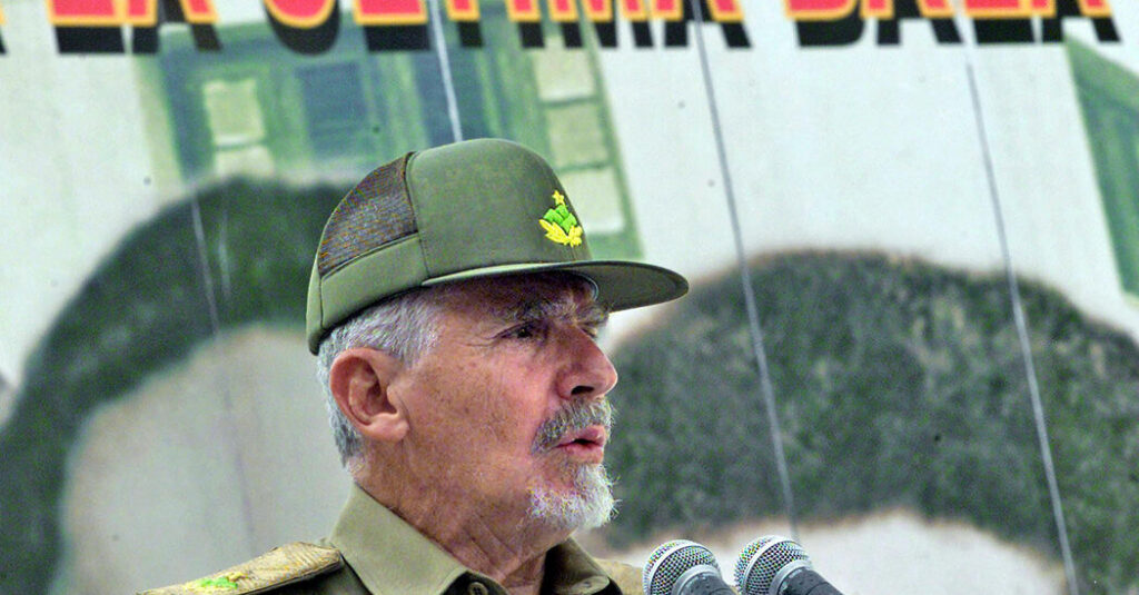 Ramiro Valdés Menéndez, Architect of Cuba’s Surveillance State, Dies at 94 Ramiro Valdés Menéndez, Architect of Cuba’s Surveillance State, Dies at 94