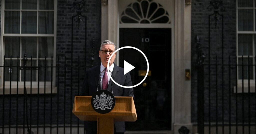 Starmer Resigns as U.K. Prime Minister and Labour Party Leader