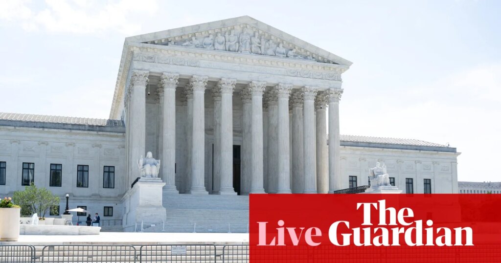 Supreme court expected to rule on birthright citizenship and trans athletes – US politics live | US politics
