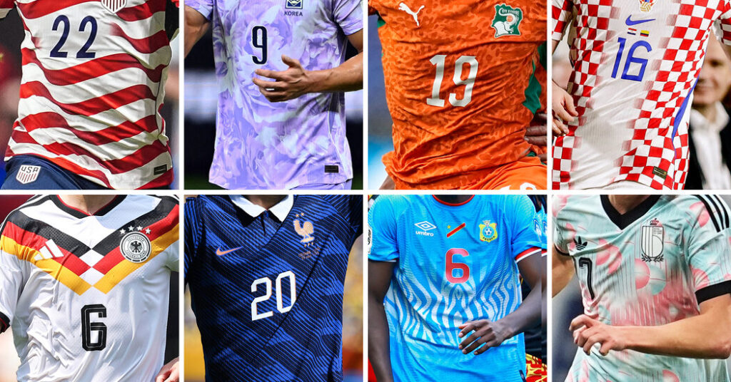 The World Cup of Jerseys