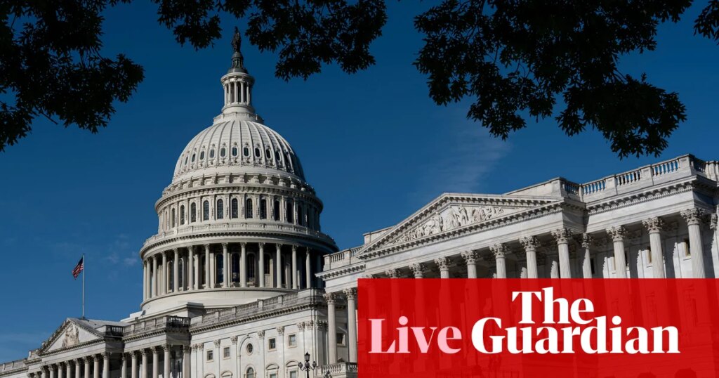 Trump accused of showing ‘complete indifference’ to Americans’ living costs after cancelling housing bill signing – US politics live | US politics