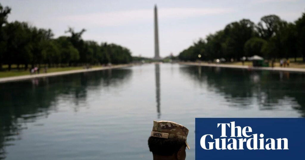 Trump forced to drain the reflecting pool swamp – podcast | US politics