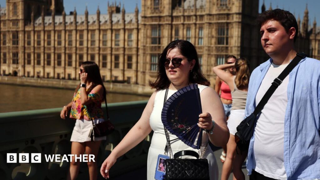 UK weather: Hottest June day on record as temperature reaches 36C