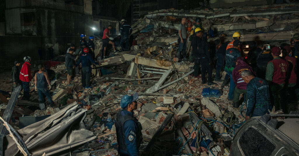 Venezuela Earthquakes Live Updates: At Least 164 Dead as Rescuers Search for Survivors