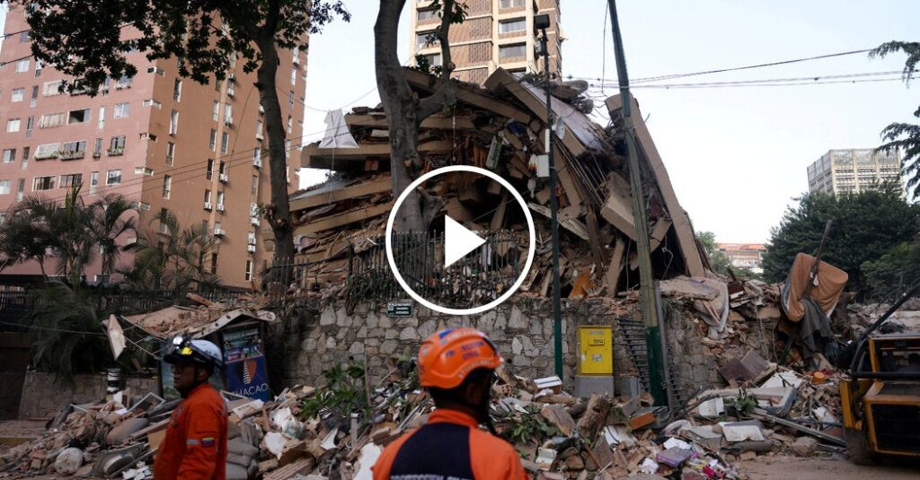 Venezuelans Search for People Trapped by Twin Earthquakes