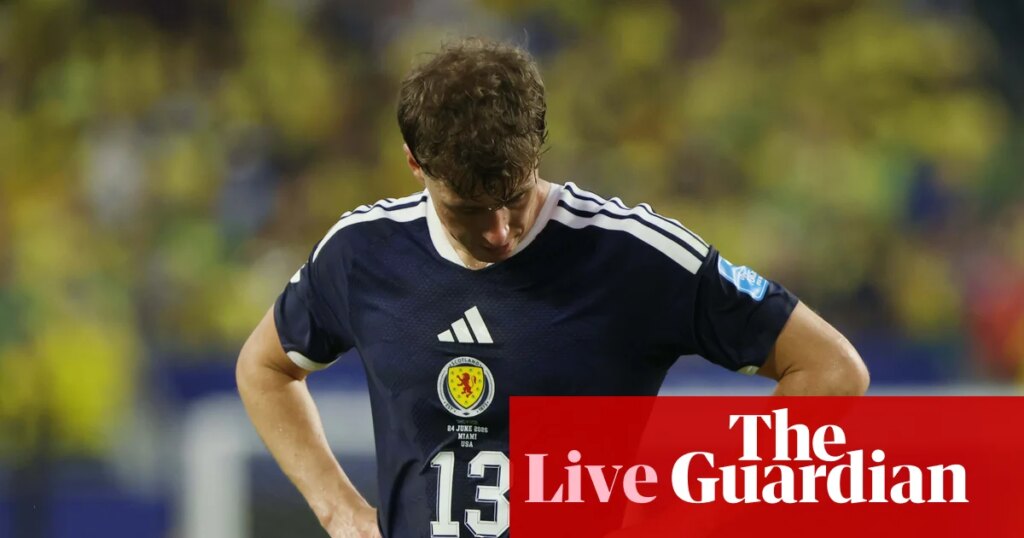 World Cup 2026: Scotland agony as Brazil hit hopes of progress, South Africa advance, and more – live | World Cup 2026