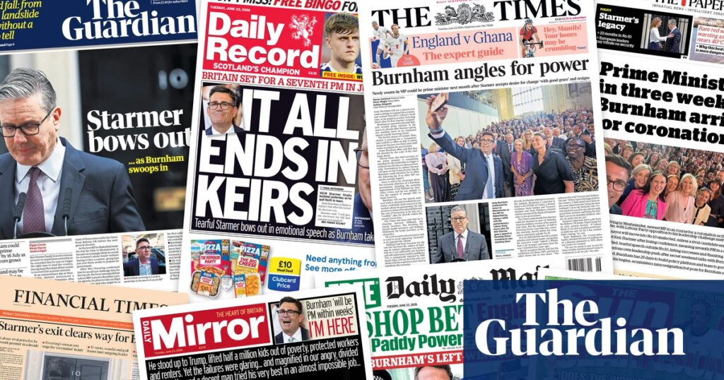 ‘It all ends in Keirs’: what the papers say about Starmer’s resignation | Keir Starmer