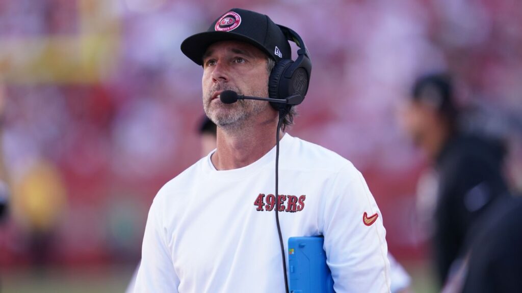 49ers’ Shanahan to be limited in camp after car crash