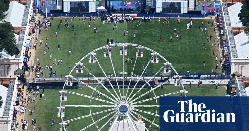 A storm, overpriced food and a sad ferris wheel: inside Trump’s dreadful state fair | Donald Trump A storm, overpriced food and a sad ferris wheel: inside Trump’s dreadful state fair | Donald Trump