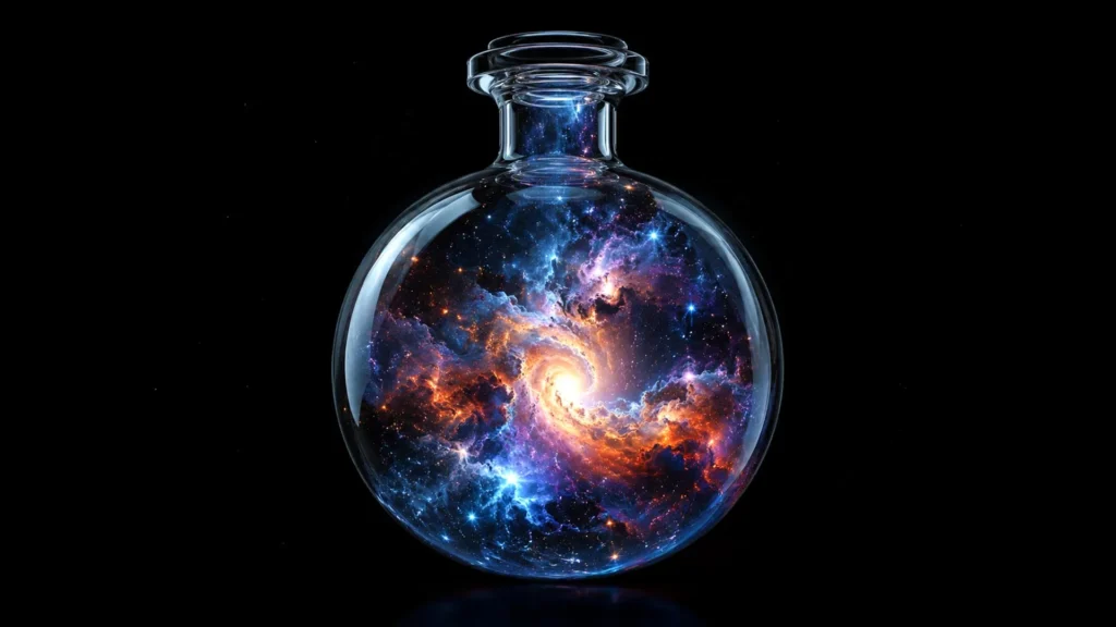 A tiny universe in a bottle reveals clues to the origins of life A tiny universe in a bottle reveals clues to the origins of life