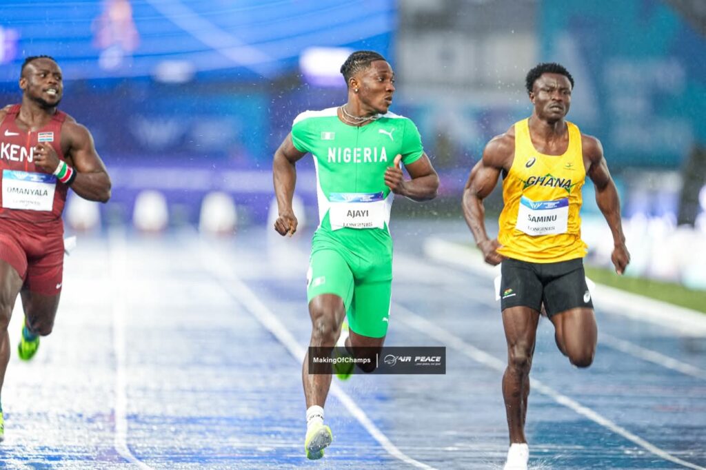 Ajayi, Adeshina deliver athletics bronze medals for Nigeria Ajayi, Adeshina deliver athletics bronze medals for Nigeria
