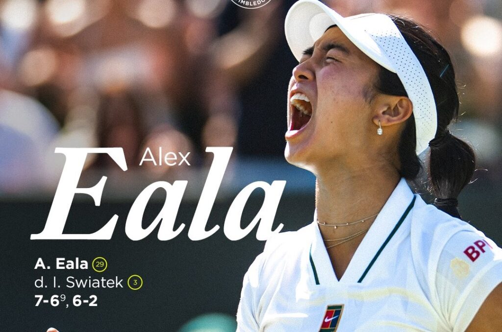 Alexandra Eala stuns defending champion Iga Swiatek