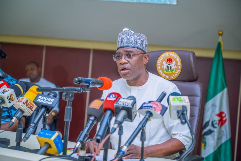 Alia briefs Tinubu on Benue security, politics after state at 50 celebrations Alia briefs Tinubu on Benue security, politics after state at 50 celebrations