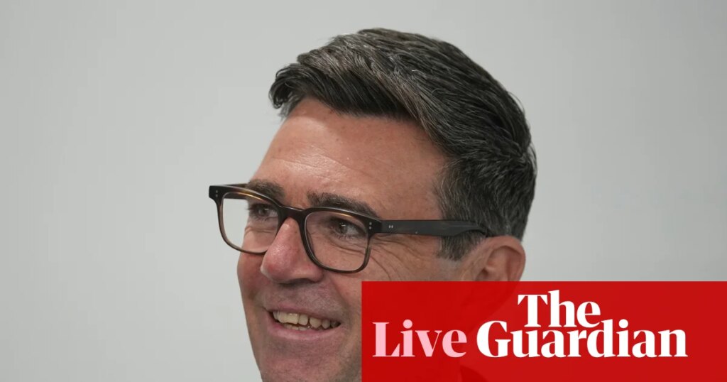 Andy Burnham to spend first working day at new No 10 North in Manchester – UK politics live | UK news Andy Burnham to spend first working day at new No 10 North in Manchester – UK politics live | UK news