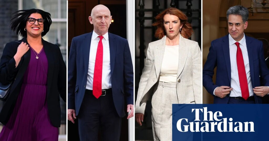 Andy Burnham’s first Labour cabinet: who’s in and who’s out? | Labour Andy Burnham’s first Labour cabinet: who’s in and who’s out? | Labour