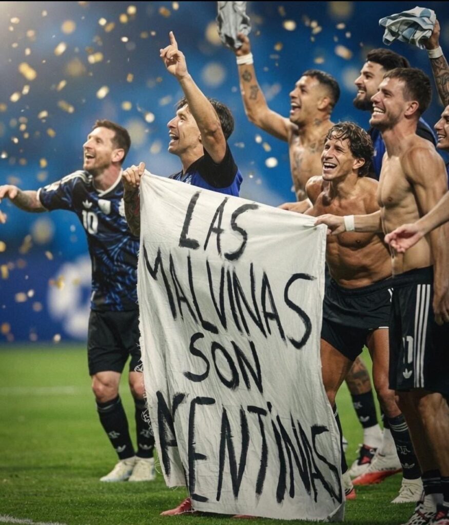 Argentina face possible FIFA sanctions over Falklands banner after England win Argentina face possible FIFA sanctions over Falklands banner after England win