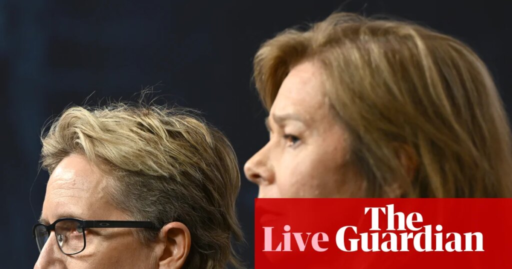 Australia news live: Anthony Albanese praises Sally McManus and Michele O’Neil as ‘giants’ as they step down from ACTU | Australia news