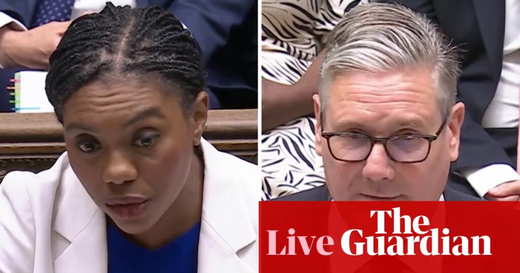 Badenoch urges Burnham to condemn defence investment plan as Starmer says black hole will be addressed – UK politics live | Politics