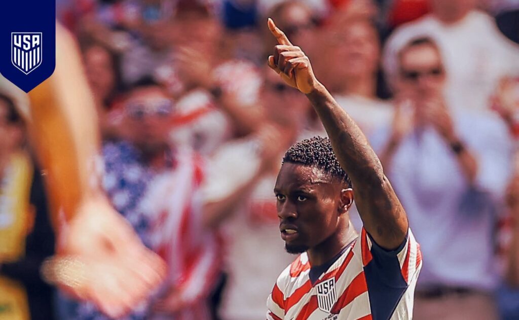 Balogun scores, sees red as USA beat Bosnia to reach Round of 16 Balogun scores, sees red as USA beat Bosnia to reach Round of 16