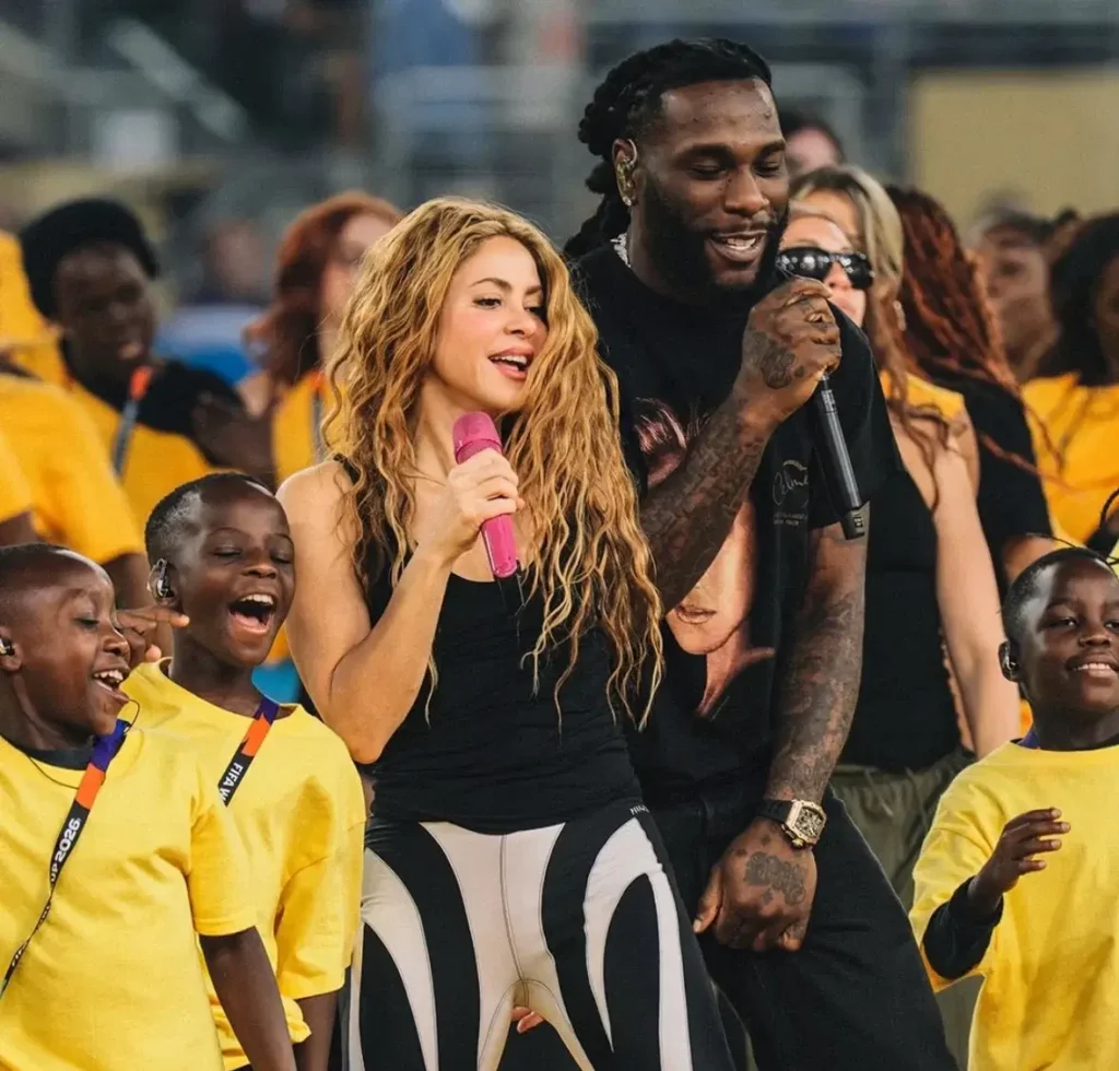 Burna Boy, Shakira’s ‘Dai Dai’ becomes highest-charting FIFA World Cup song