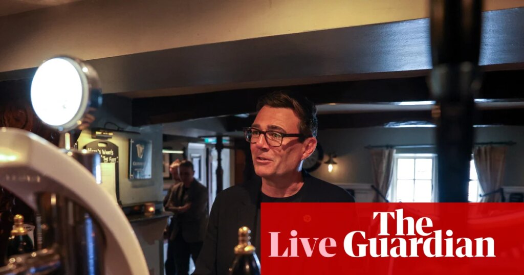 Burnham offers 20% cut in business rates for pubs, clubs and live music in England – UK politics live | Politics