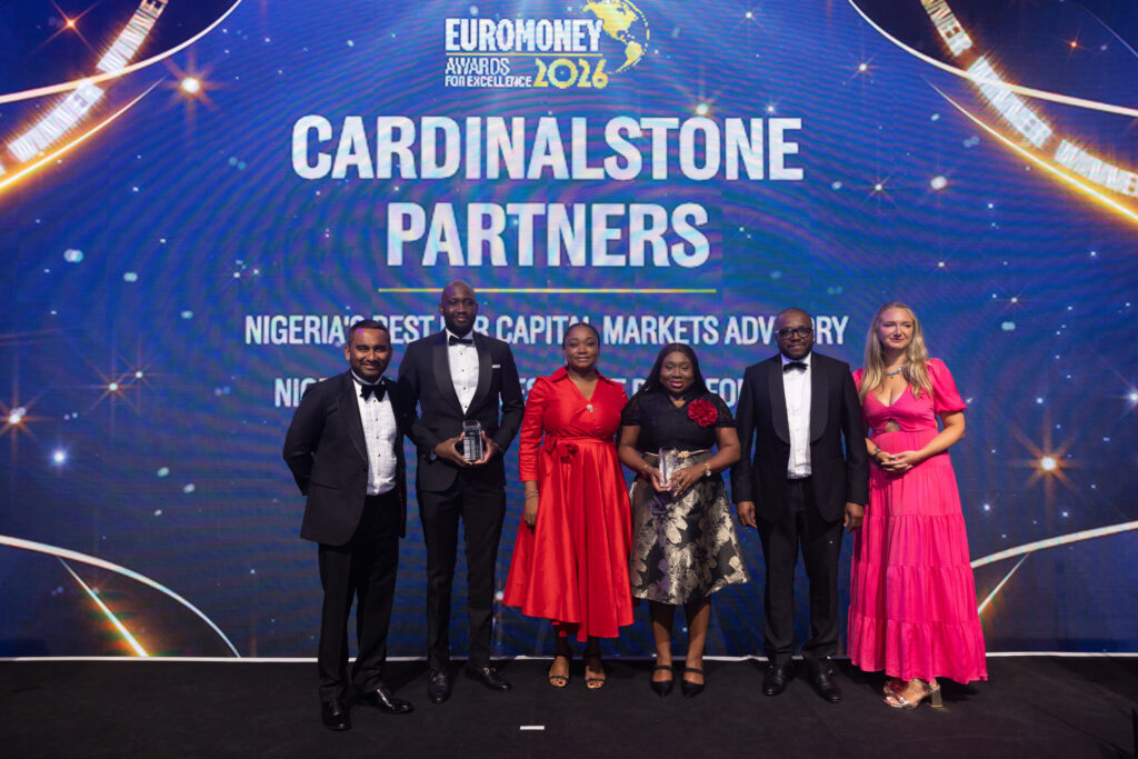 CardinalStone Partners Wins Double Honours at the 2026 Euromoney Awards for Excellence CardinalStone Partners Wins Double Honours at the 2026 Euromoney Awards for Excellence