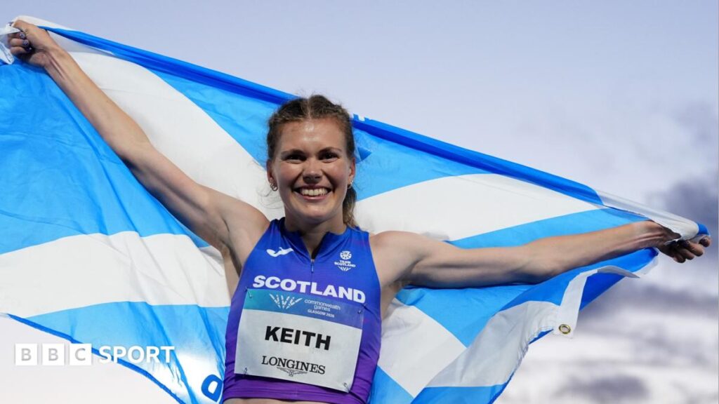 Commonwealth Games: Megan Keith claims bronze for Scotland in 5000m infront of 100-year-old grandad Commonwealth Games: Megan Keith claims bronze for Scotland in 5000m infront of 100-year-old grandad