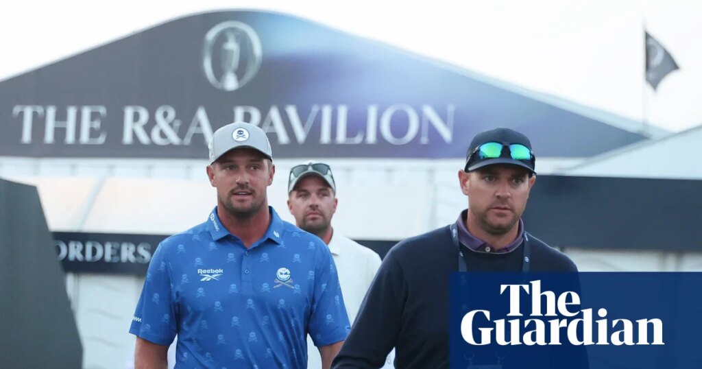 DeChambeau will play on at the Open despite anger over two-stroke penalty | Bryson DeChambeau DeChambeau will play on at the Open despite anger over two-stroke penalty | Bryson DeChambeau