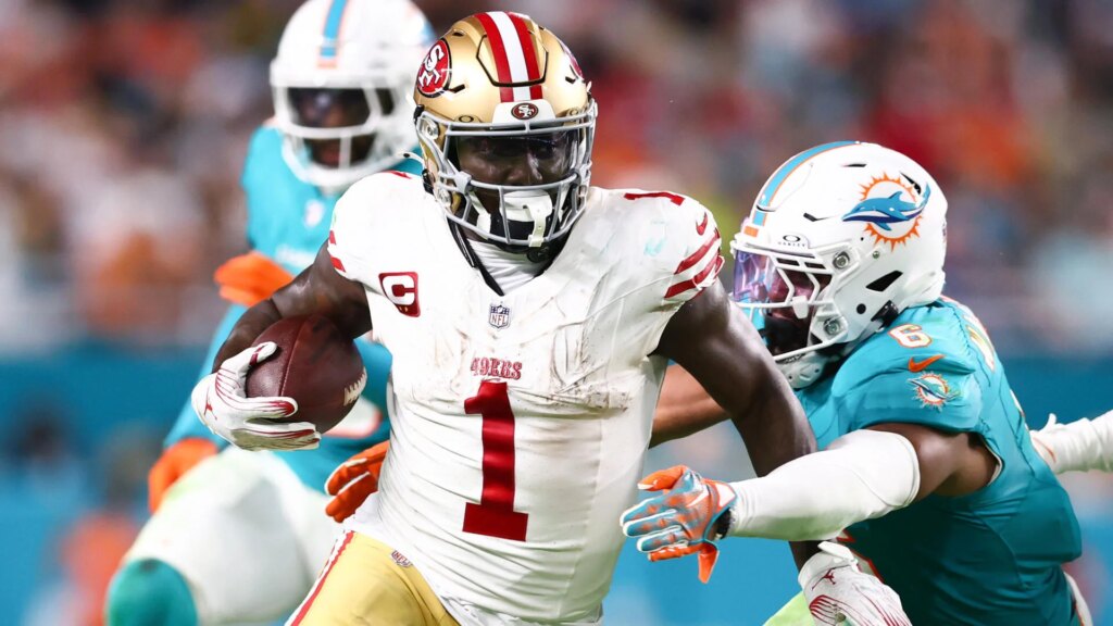 Deebo Samuel reunites with 49ers amid injuries to wide receivers Ricky Pearsall, Christian Kirk Deebo Samuel reunites with 49ers amid injuries to wide receivers Ricky Pearsall, Christian Kirk