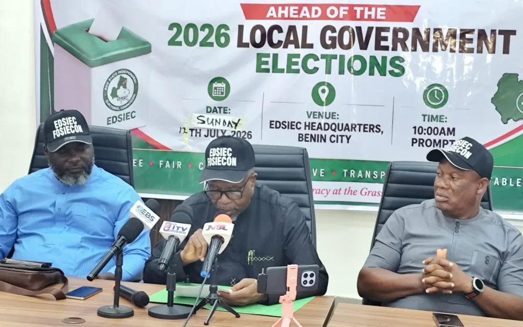 Election commission announces Edo local election results