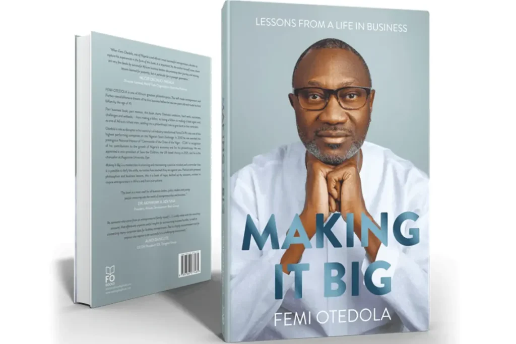 Femi Otedola’s ‘Making It Big’ wins African Business Book of the Year award Femi Otedola’s ‘Making It Big’ wins African Business Book of the Year award