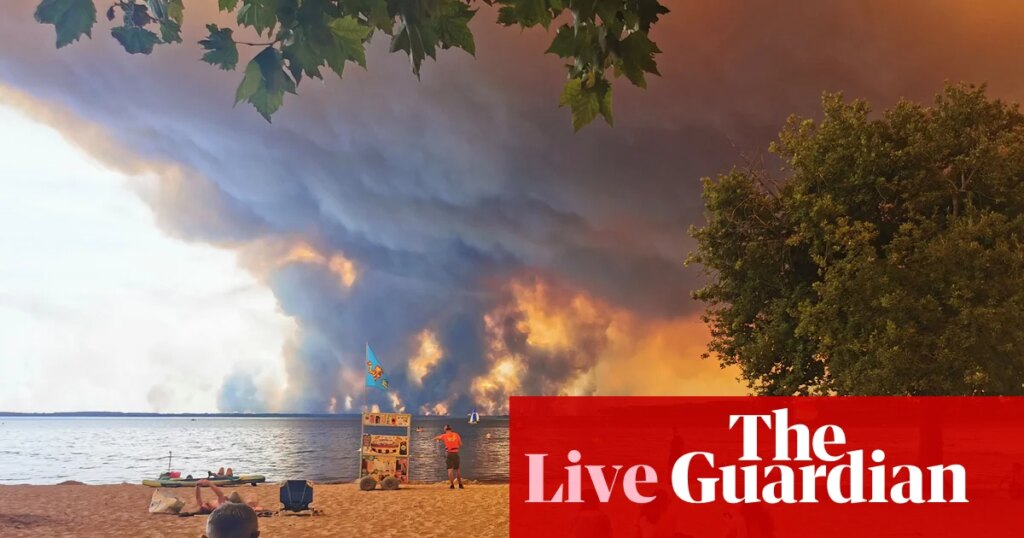 France and Spain race to control wildfires as suburbs of Bordeaux begin evacuation – live | Wildfires France and Spain race to control wildfires as suburbs of Bordeaux begin evacuation – live | Wildfires