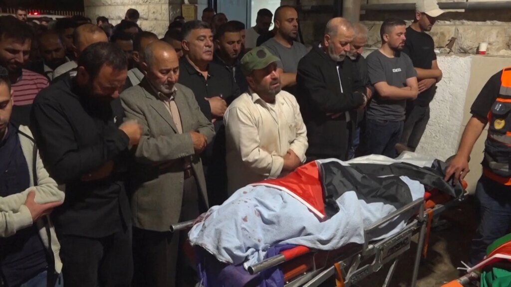Funerals held for four Palestinians killed in deadly West Bank shooting | Occupied West Bank